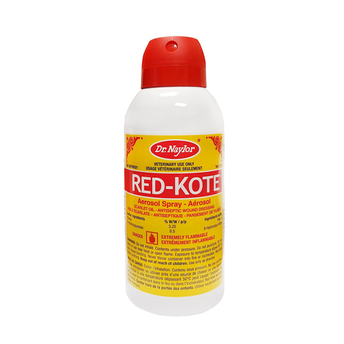 Red - Kote Aerosol Spray 5 Oz 128 g Spray Can
