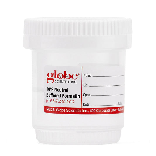 Formalin - Filled Jar Pack of 10, 60 mL