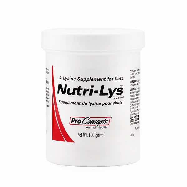 Nutri - Lys Lysine Supplement for Cats (Original) 100 g Jar