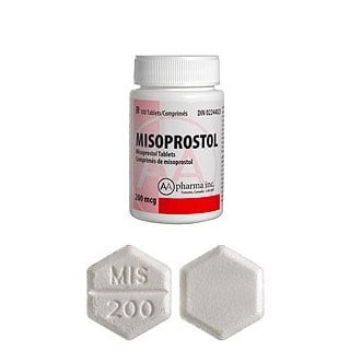 Misoprostol Tablet Bottle of 100 Tablets