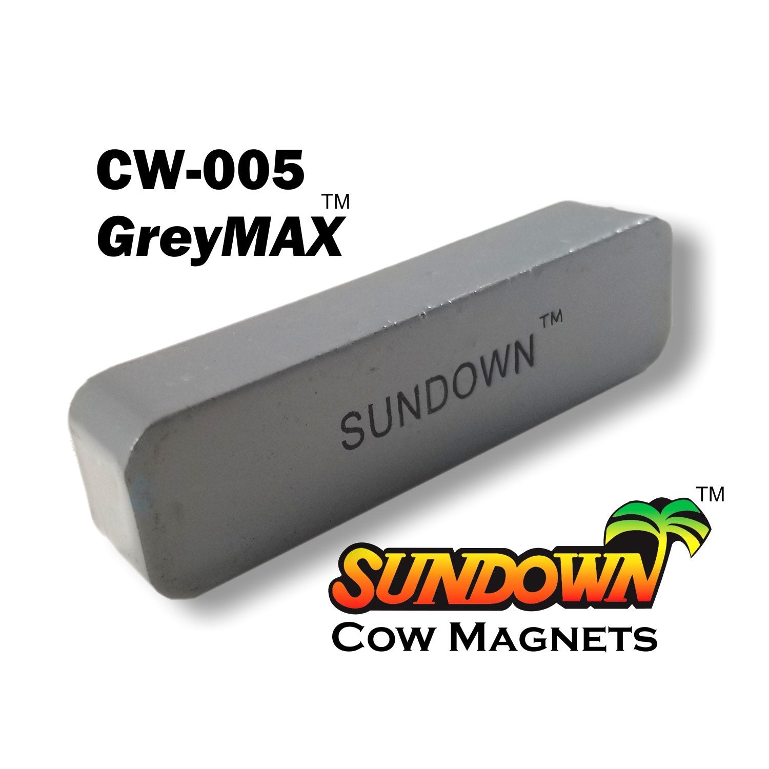 Rectangular GreyMAX Magnet for Farm Animals Pack of 12 Magnets 2.75 in x 0.75 in