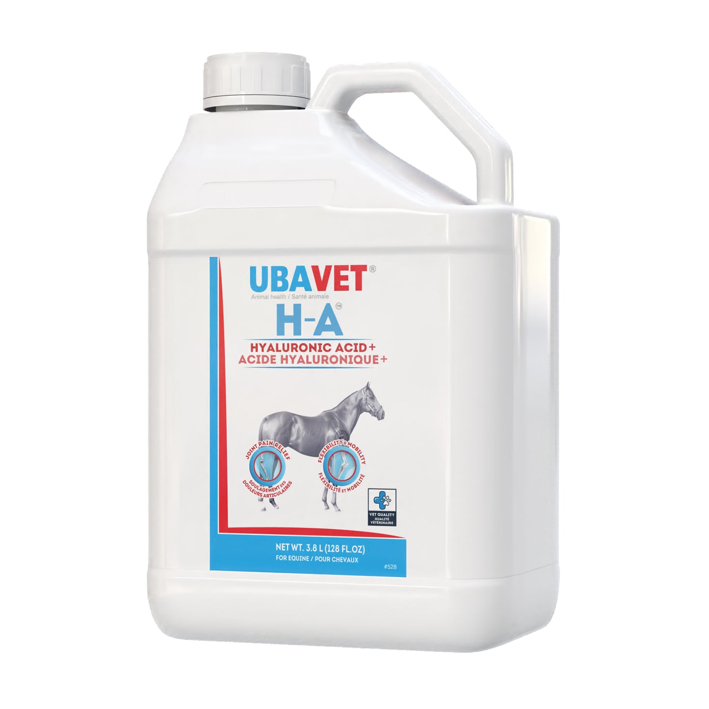 Ha Hyaluronic Acid Glucosamine Hcl Green Lipped Mussels for Dogs and Horses - 3.8 L - product image 1