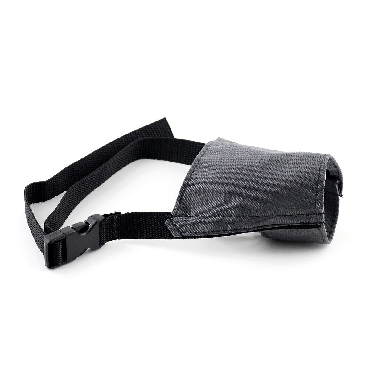 Nylon Muzzle for Dogs (Grey) 1 Muzzle