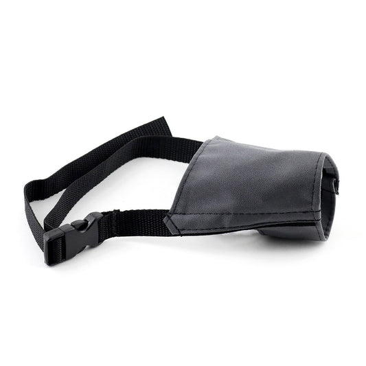 Nylon Muzzle for Dogs (Grey) 1 Muzzle