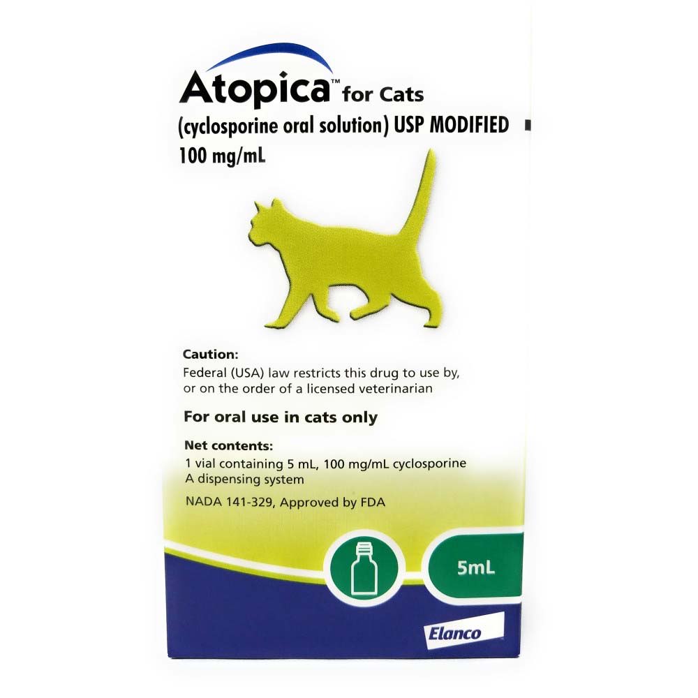 Atopica for Cats Capsule mL Bottle