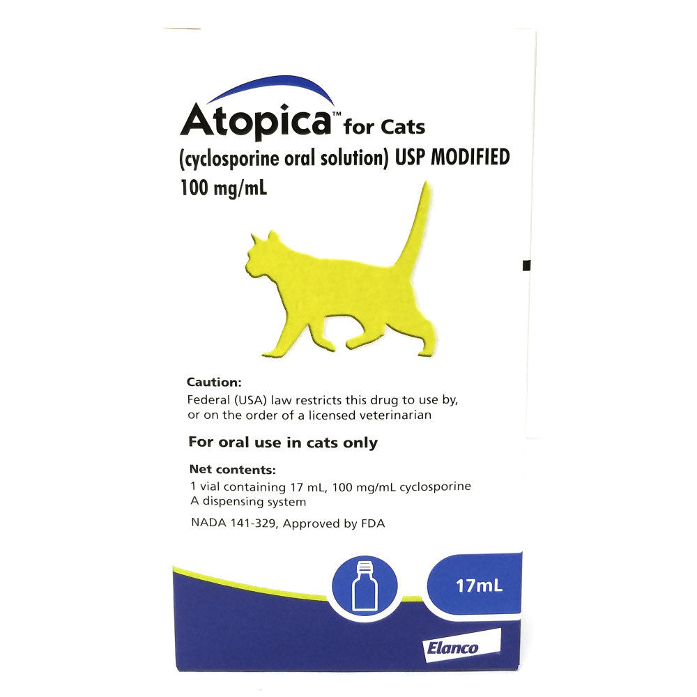 Atopica for Cats 17 mL 100 mg / mL