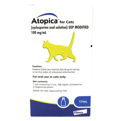 Atopica for Cats 17 mL 100 mg / mL