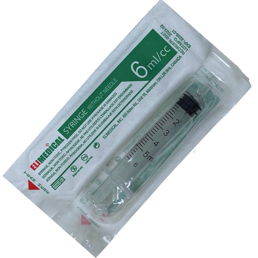 Syringes Graduated Pack of 100, 6 mL Luer Slip - additional product view 2