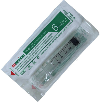 Syringes Graduated Pack of 100, 6 mL Luer Slip - additional product view 2