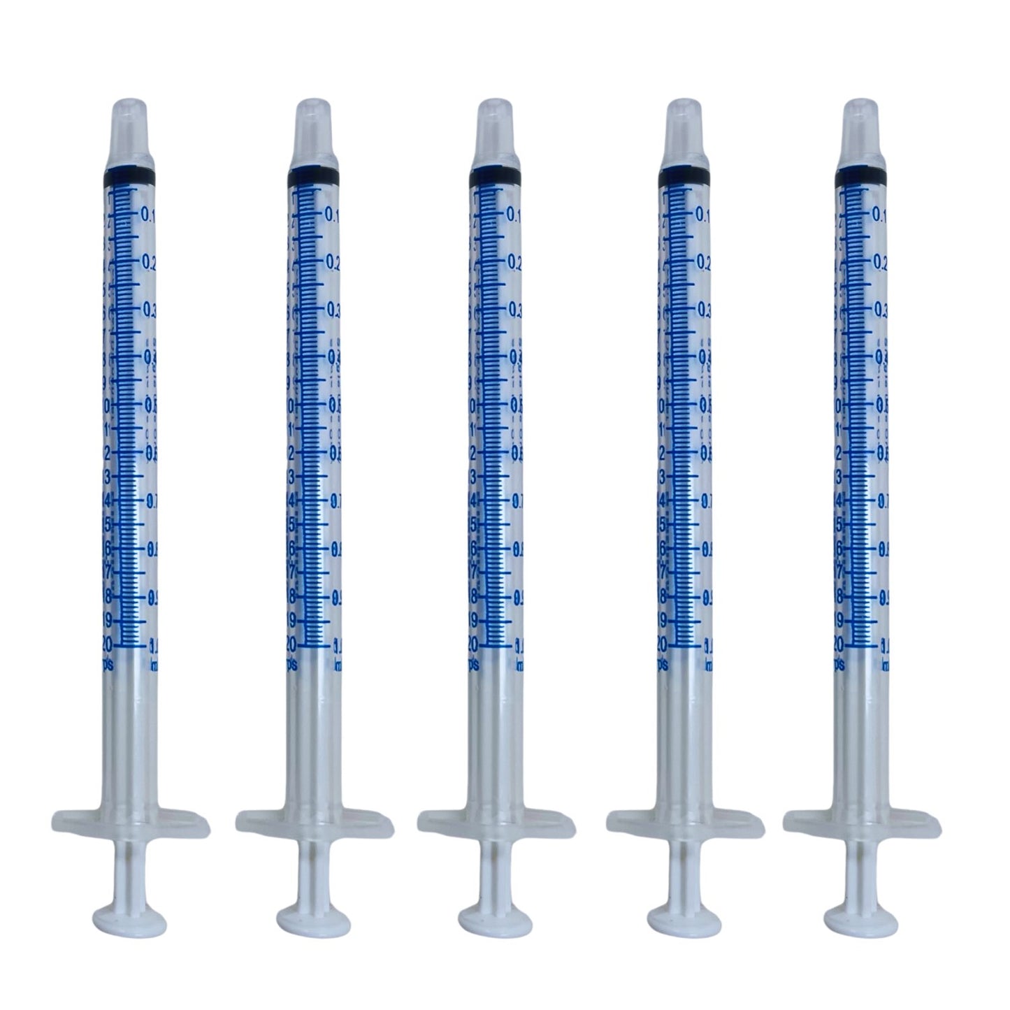 Oral Syringes Pack of 100, 1 mL Luer Slip