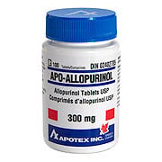 Apo - Allopurinol Tablet Bottle of 100 Tablets