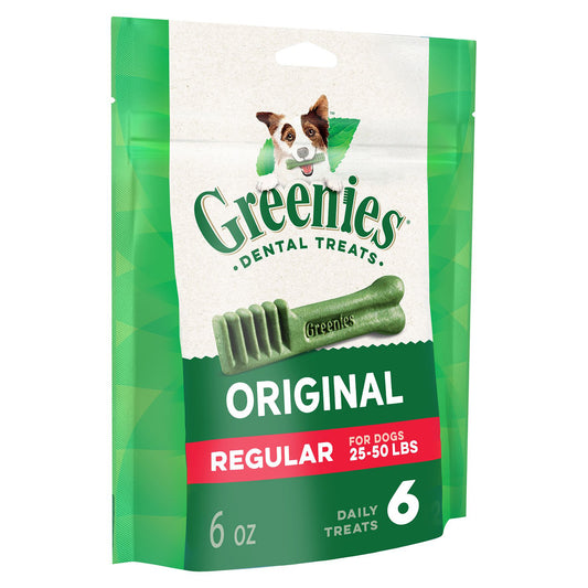 Dental Treats for Dogs (Original) 6 Regular Chews