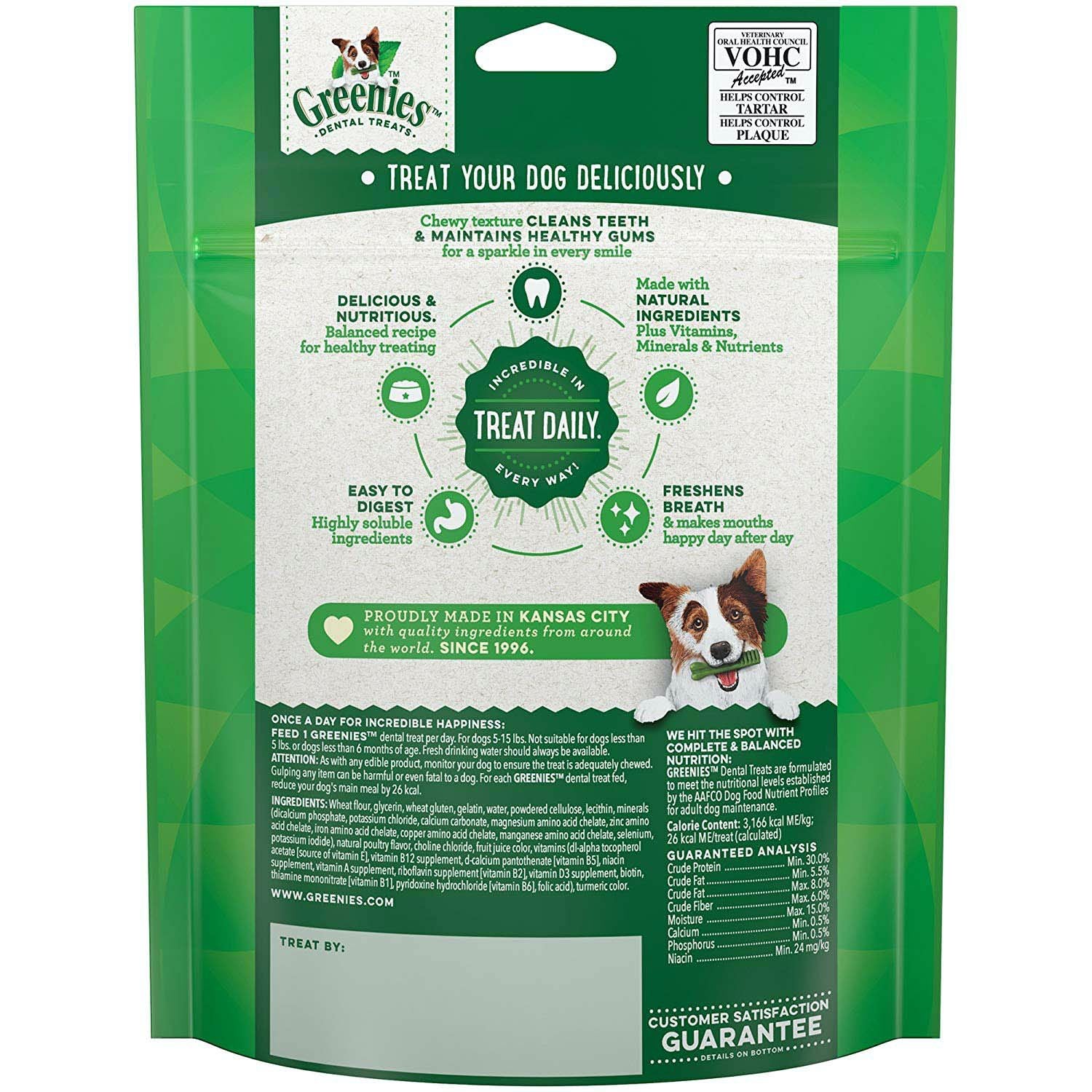 Dental Treats for Dogs - 22 Teenie Chews - product image 2
