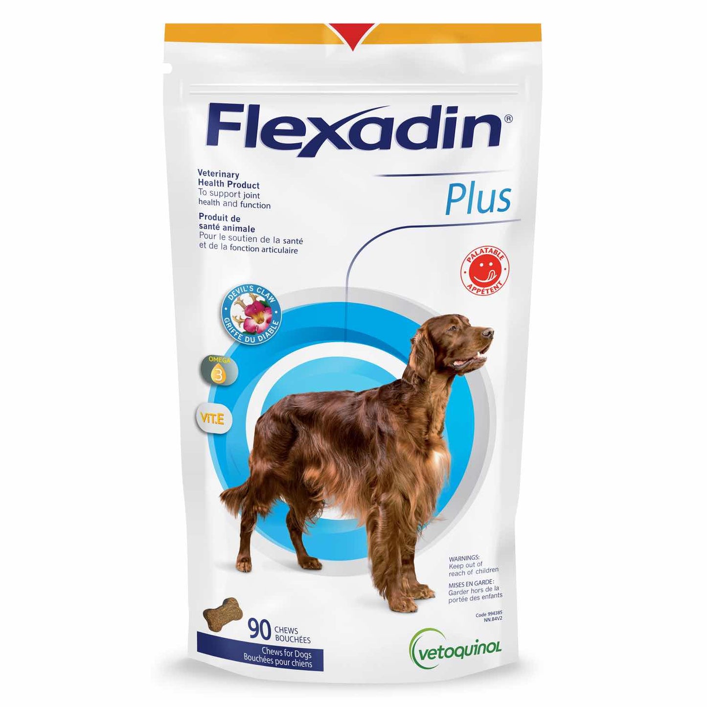 Flexadin Plus for Medium and Large Dogs (Chicken and Liver) 90 Soft Chews