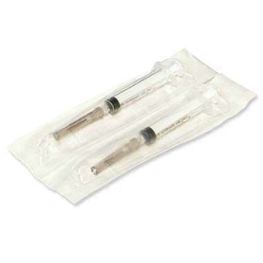 3 mL Soft Pack LS Syringe with Needle Box of 100 Syringes 22 g x 3 / 4 in