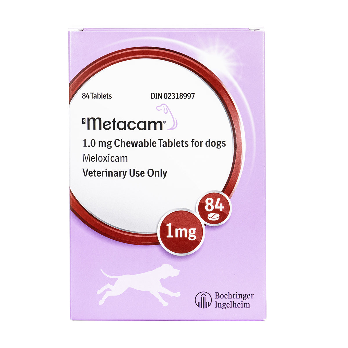 Metacam Tablets Chewable Tablets 1 Box of 84 Tablets