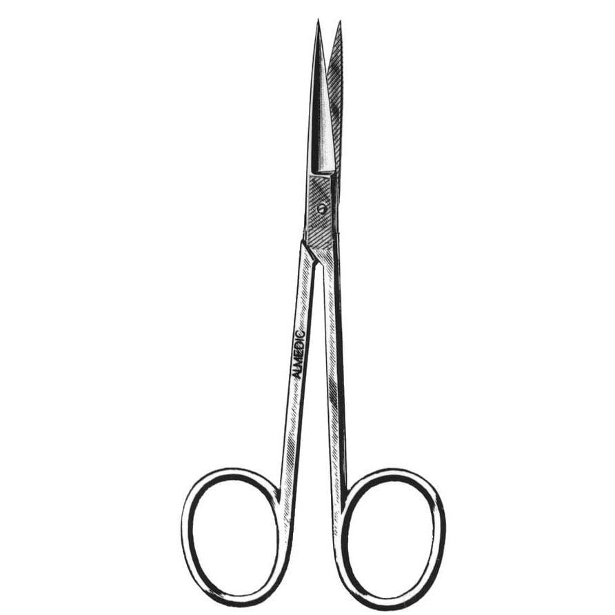 Iris Scissors (3.5 in) 1 Unit Sharp / Sharp