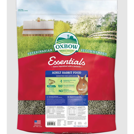 Essentials Adult Rabbit Food for Small Pets (Original) 11.34 kg Bag