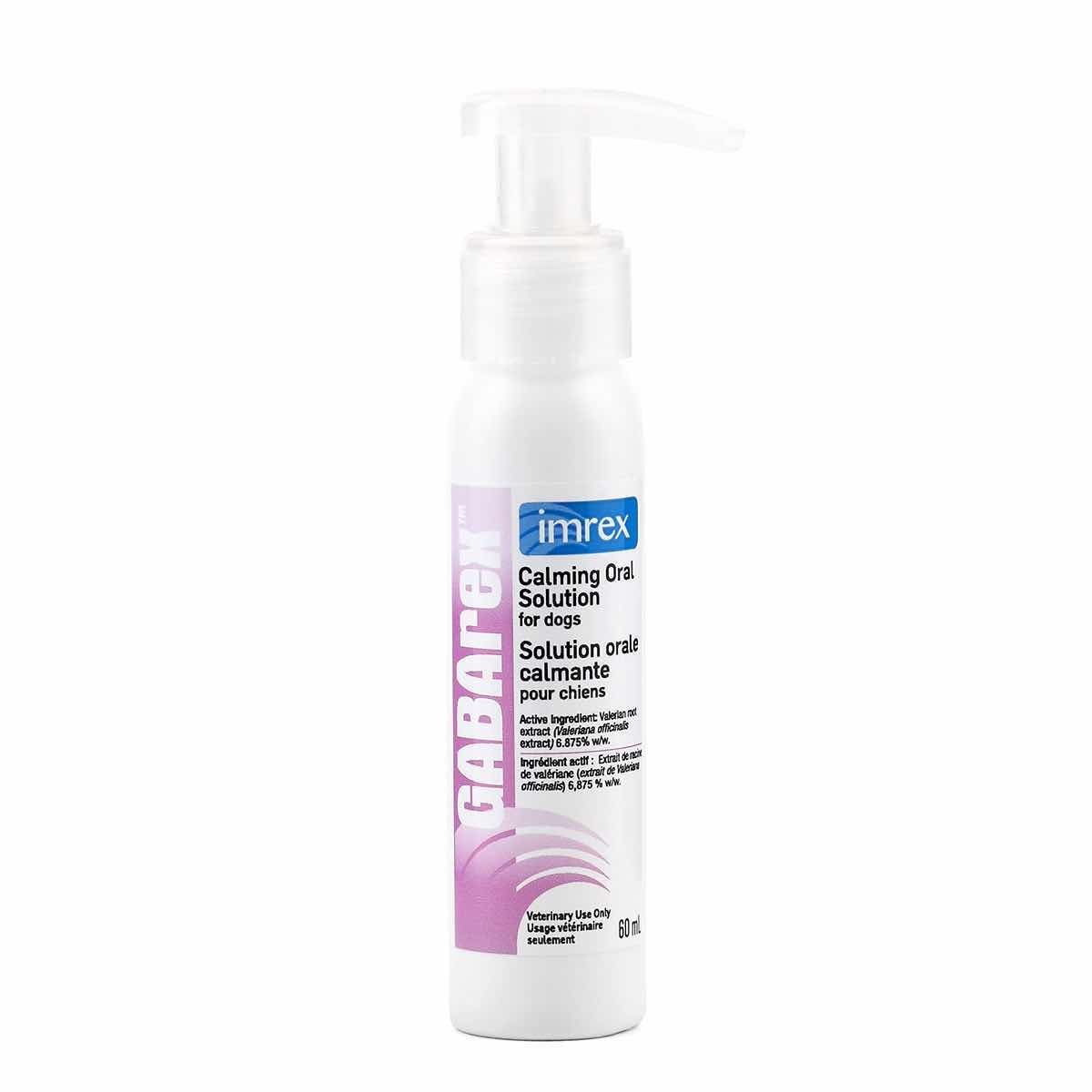 GABArex Calming Oral Solution for Dogs (Original) 60 mL Bottle