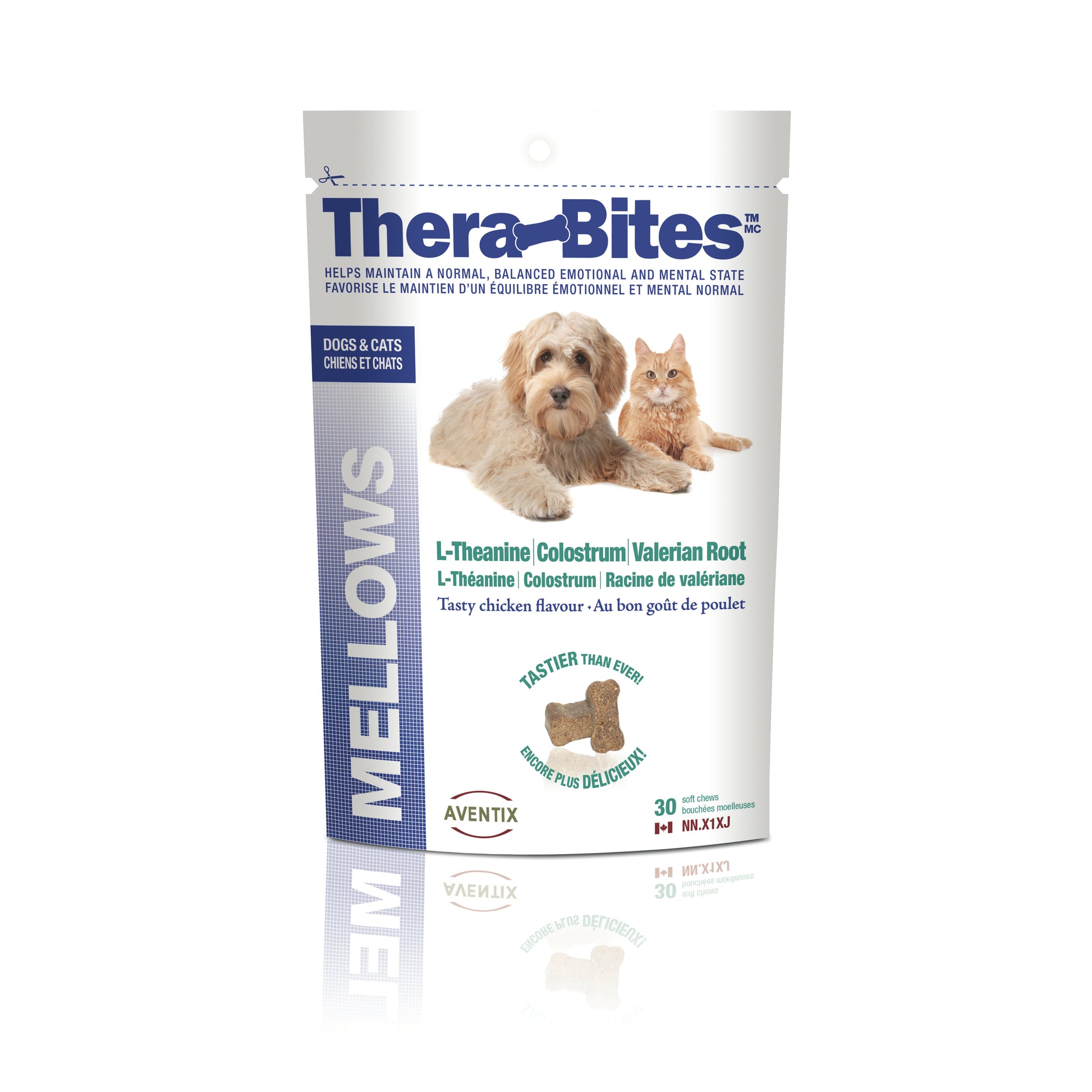 Thera - Bites Mellows for Cats (Chicken) 30 Soft Chews