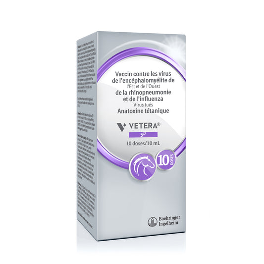 Vetera 5XP for Horses 10 mL 1 Vial of 10 mL 1 mL / Dose
