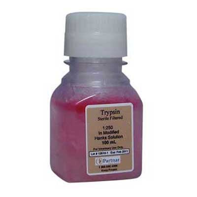 Trypsin for Farm Animals 100 mL Bottle