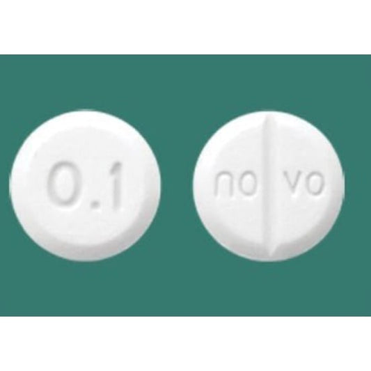 Clonidin, 0.1 mg, 100 Tablets - view 2