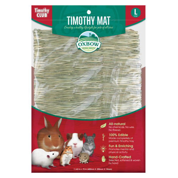 Timothy Club Hay Mat for Exotic Pets 1 Unit