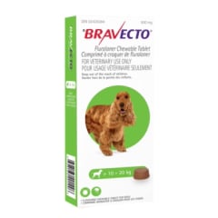 Bravecto Chewable Tablet for Dogs, 10.1 - 20 kg (Green), 1 Chewable Tablets - product image 1