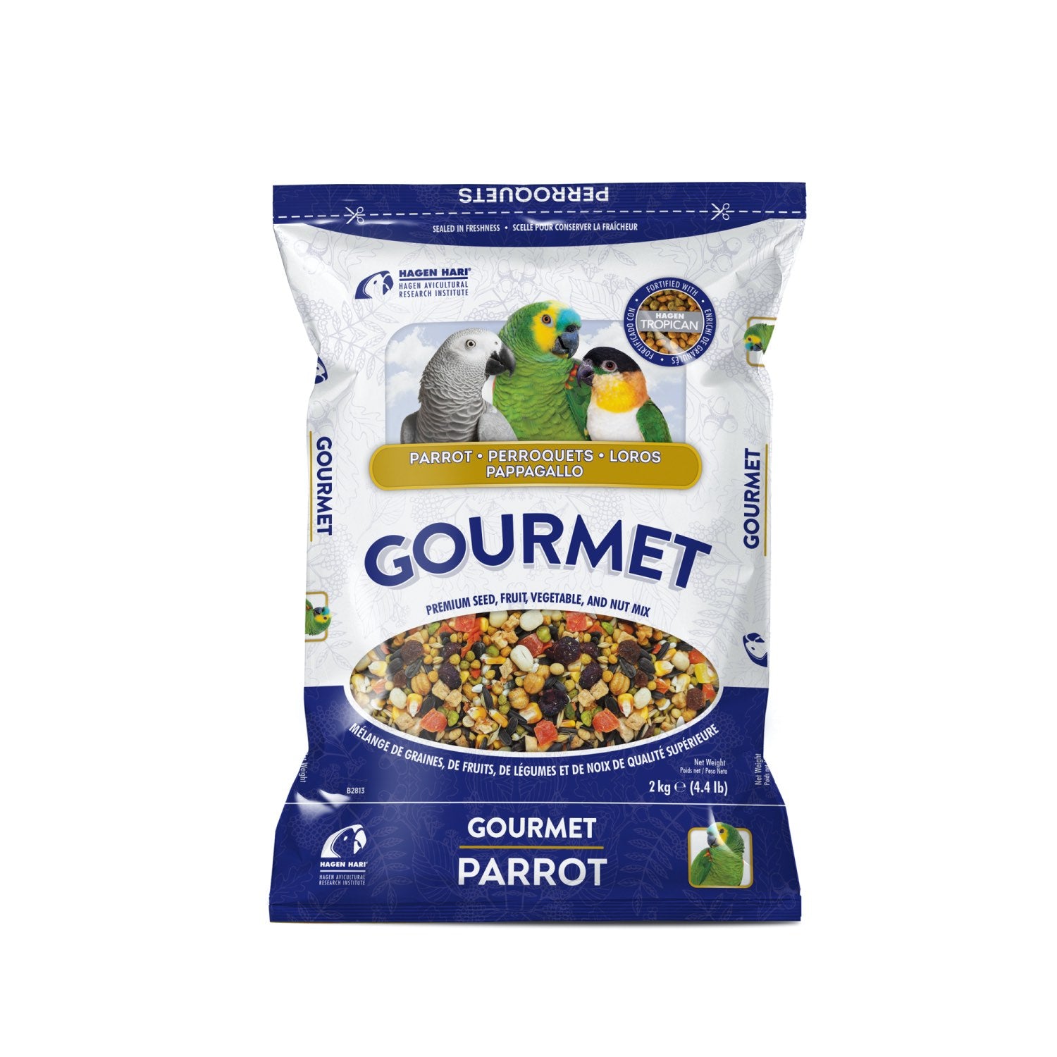 Small Parrot Mix for Birds (Gourmet) 2 kg Bag