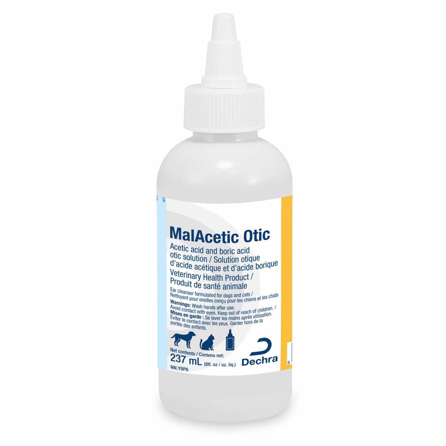 MalAcetic Otic Ear Cleaner 237 mL Bottle 2 / 2 % W / W