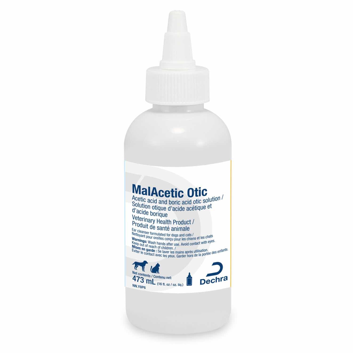 MalAcetic Otic Ear Cleaner 473 mL Bottle 2 / 2 % W / W