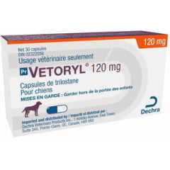 Vetoryl Capsules for Dogs, 120 mg, 30 Capsules - product image 1