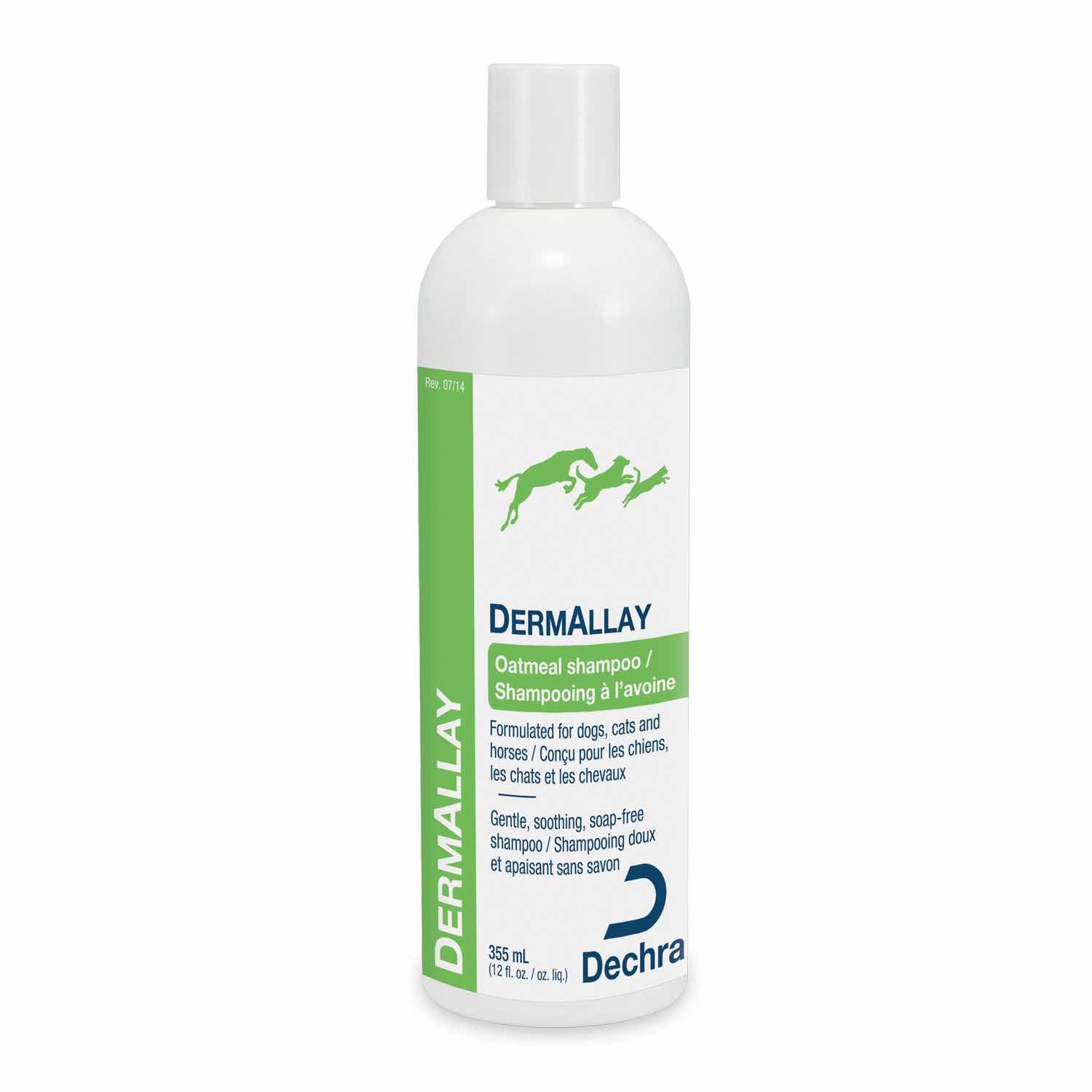 DermAllay Oatmeal Shampoo for Cats 355 mL Bottle