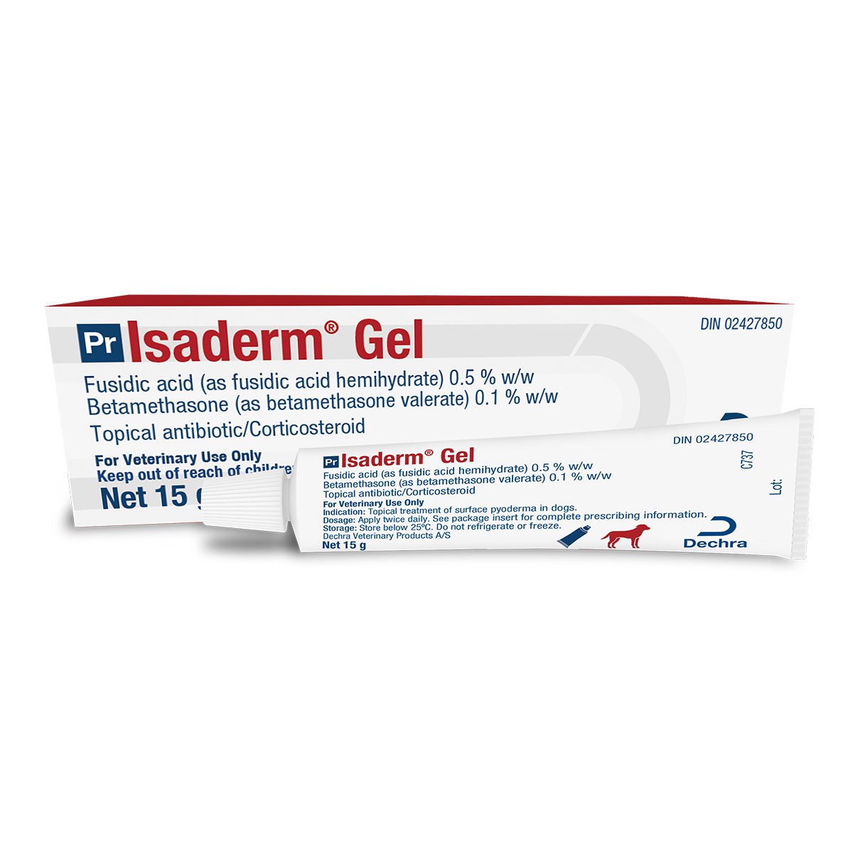 IsaDerm Gel 1 Tube of 15 g