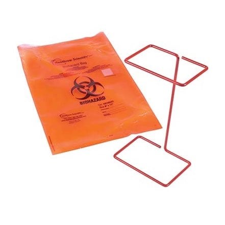 Biohazardous Disposal Bag Holder 1 Holder 3.6 in x 5.1 in