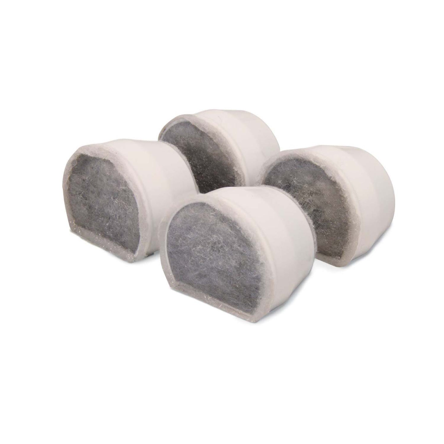Drinkwell Avalon, Pagoda and Sedona Fountain Replacement Charcoal Filters Pack of 4
