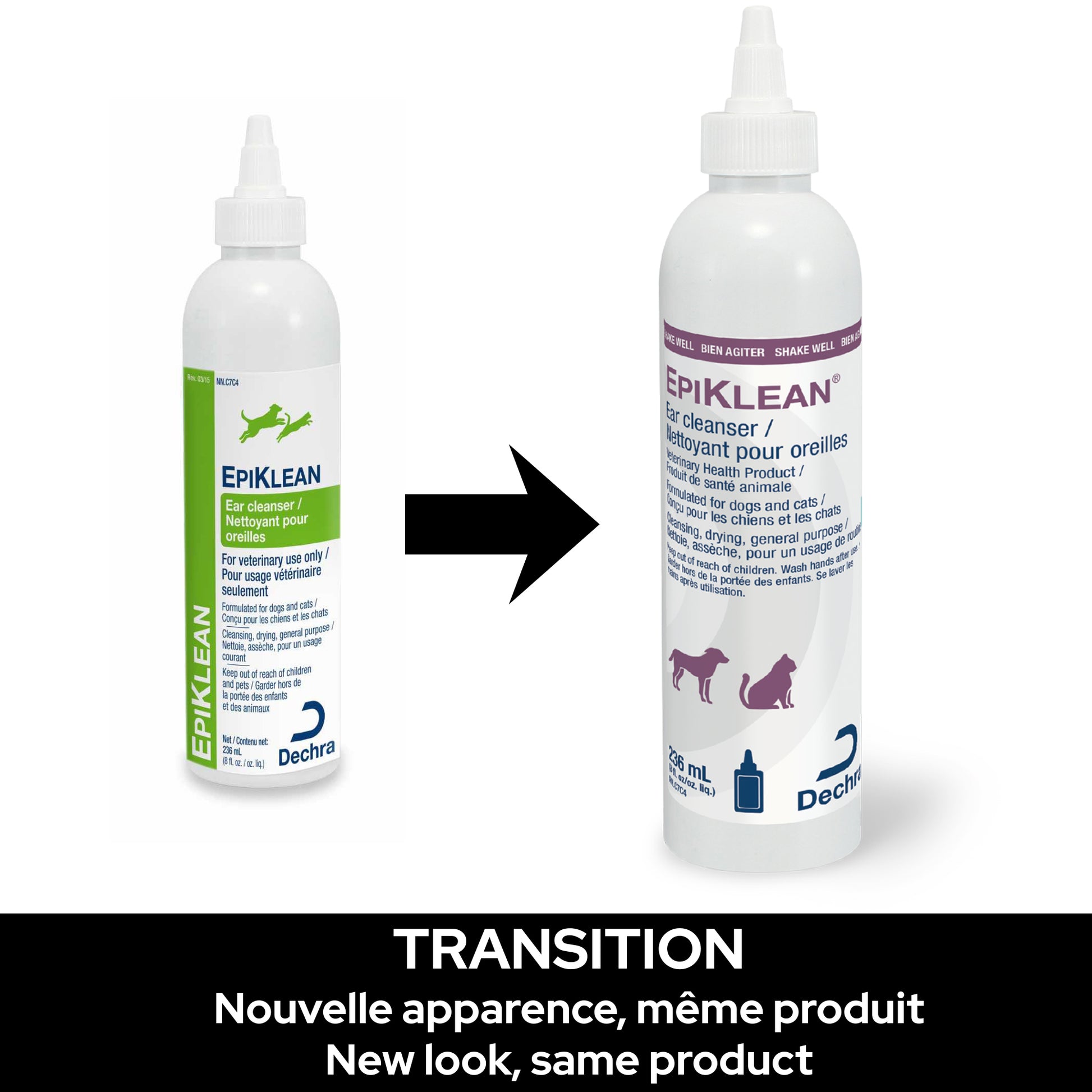 Epiklean for Cats 236 mL Bottle 0.05 / 3 %