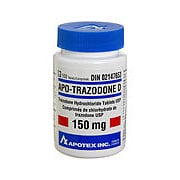 Apo - Trazodone D Tablet Bottle of 100 Tablets