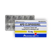 Apo - Clopidogrel for Dogs Tablet 1 X 30 - Tablet Blister Pack