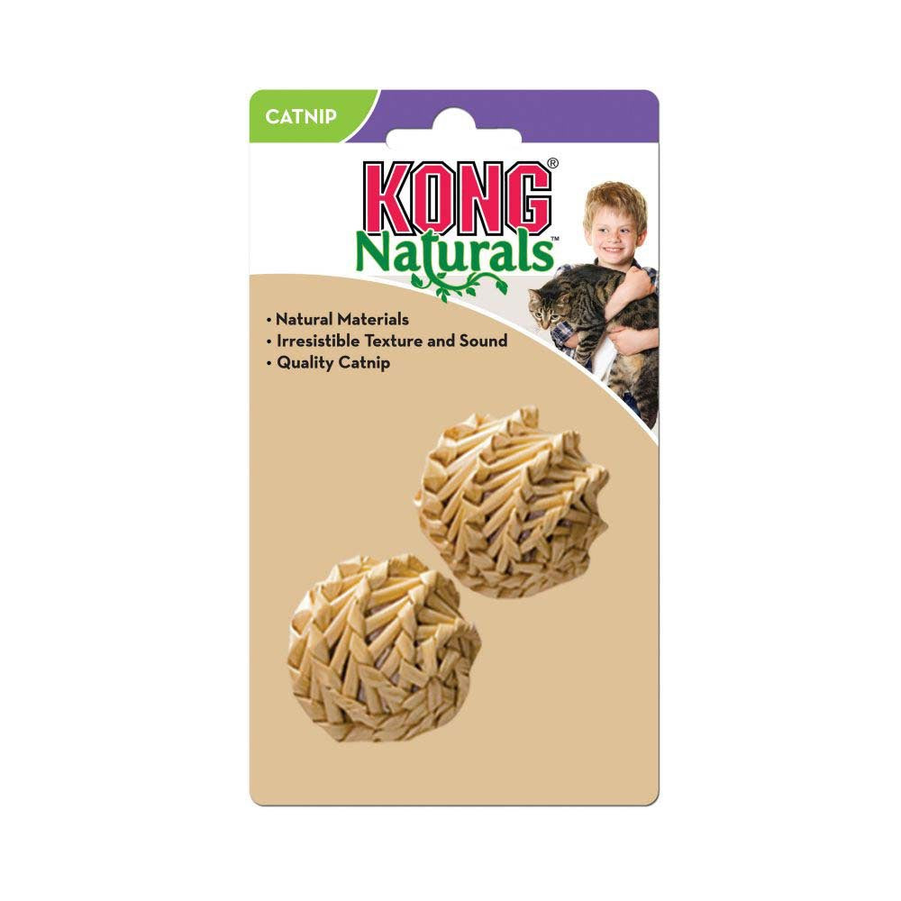 Naturals Straw Ball Duo Cat Toy for Cats 1 Unit - additional product view 2