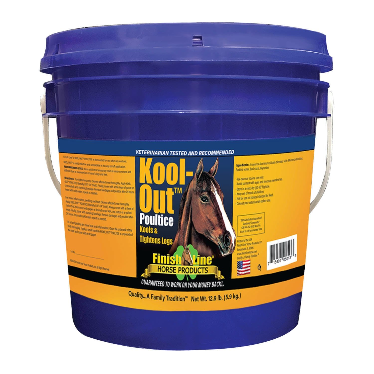 Kool Out Clay for Horses 13 lb 5.9 kg Pail