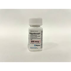 Synthroid for Cats, 200 mcg, 90 Tablets - product image 1