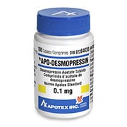 Apo - Desmopressin Tablet Bottle of 100 Tablets