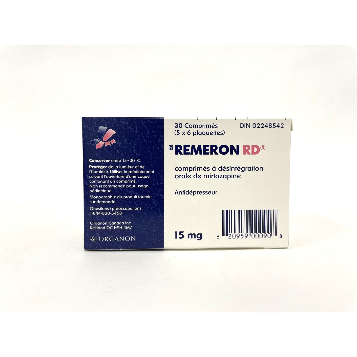 Remeron RD Tablet (Orally Disintegrating) 1 Bottle of 30 Tablets