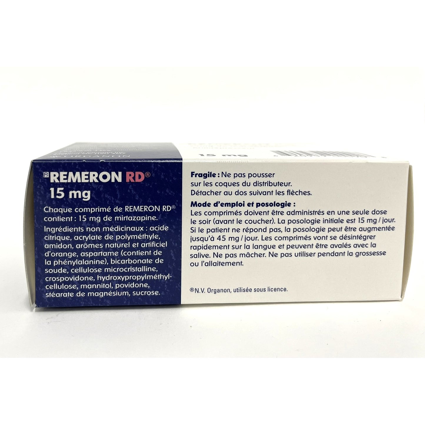 Remeron RD Tablet (Orally Disintegrating) 1 Bottle of 30 Tablets