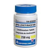 Apo-Levetiracetam, 250 mg, 100 Tablets - product image 1