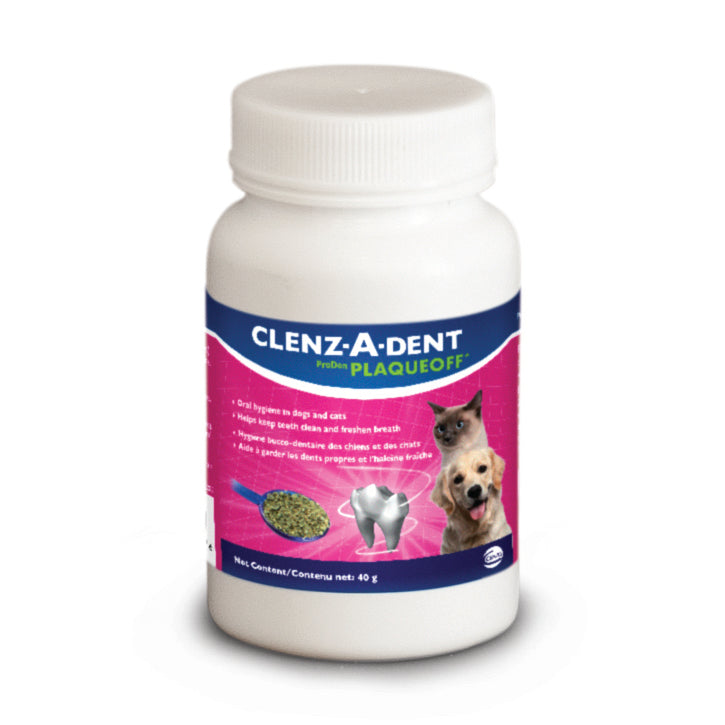 Clenz - A - Dent Plaqueoff 40 g Jar 330 mg/dose
