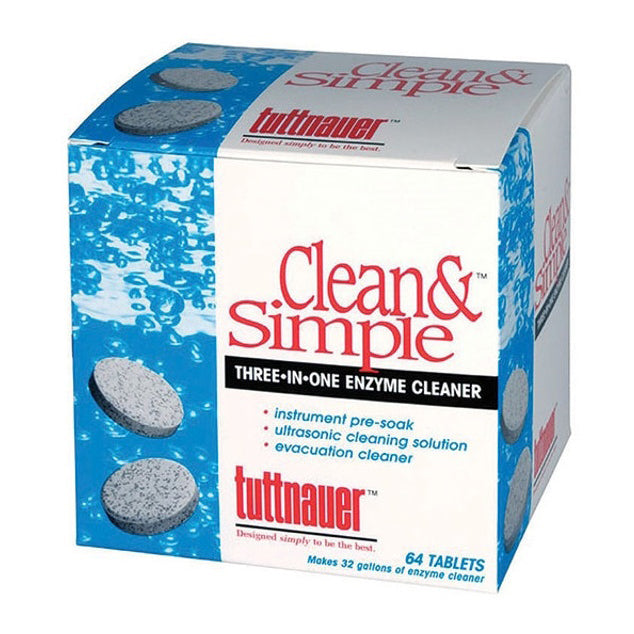 Ultrasonic Cleaner Clean & Simple 64 Tablets