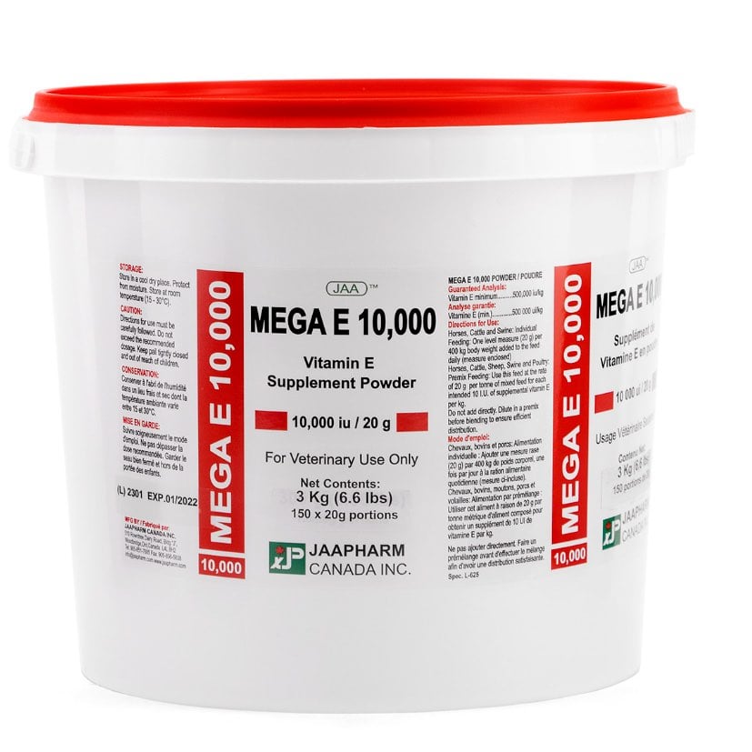Mega E 3 kg Pail 10000 I.U
